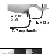 Pump handle installation