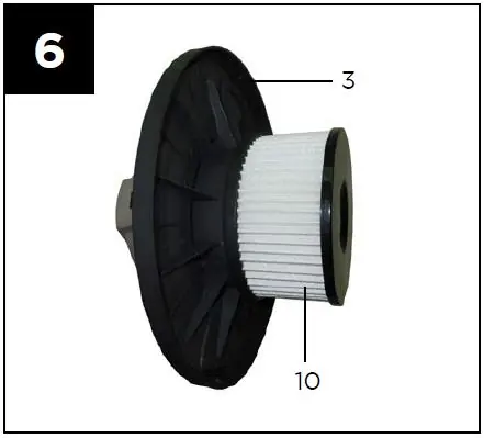 Dismantling/Assembling filter