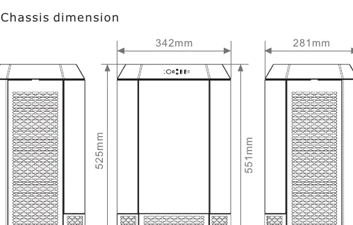 Chassis dimensions and motherboard compatibility