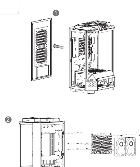 3.5" HDD Installation