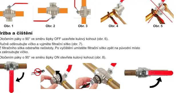 Installation positions and correct holding technique
