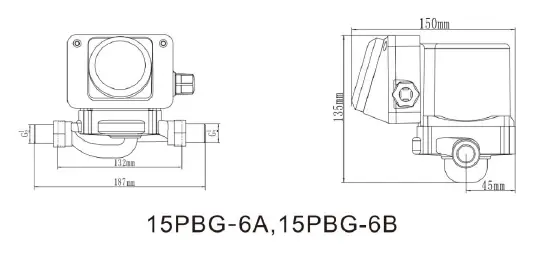 Pump dimensions