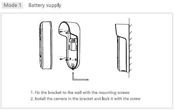 Battery supply installation steps