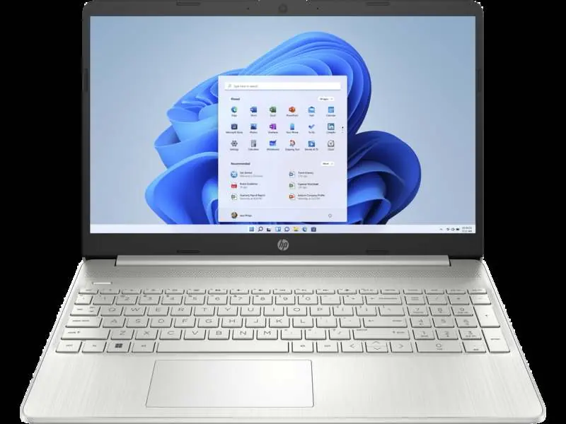 HP Laptop 15s-fq5030sa front view