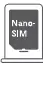 Nano-SIM card installation