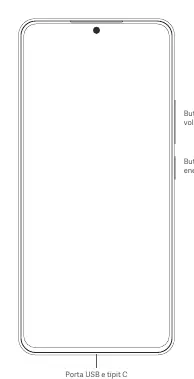 Device layout showing buttons and ports