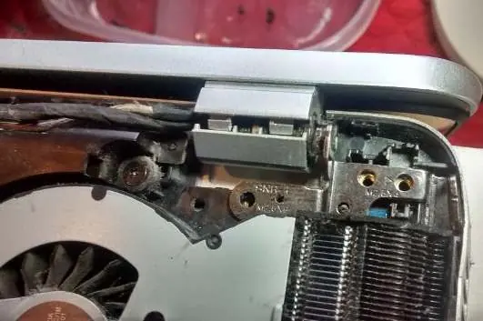 Prying the case open