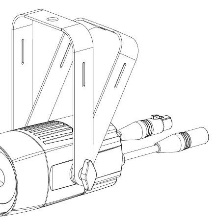 ADJ Saber Spot RGBW unit