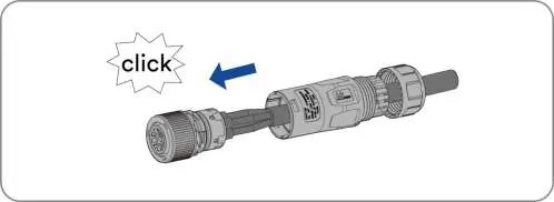 Grid connector assembly