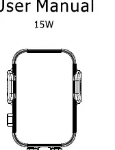 Hyundai 15W Wireless Car Charging Holder
