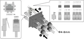 Communication terminal assembly