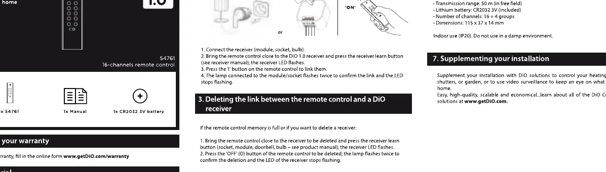 Remote control button layout and channel selection