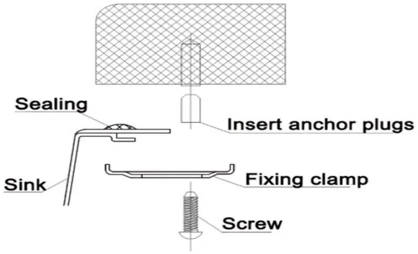 Mounting hardware assembly.