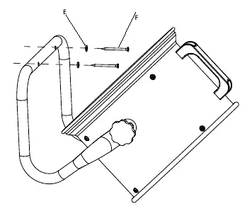 Wall mounting installation steps.