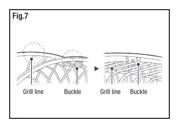 Grill alignment