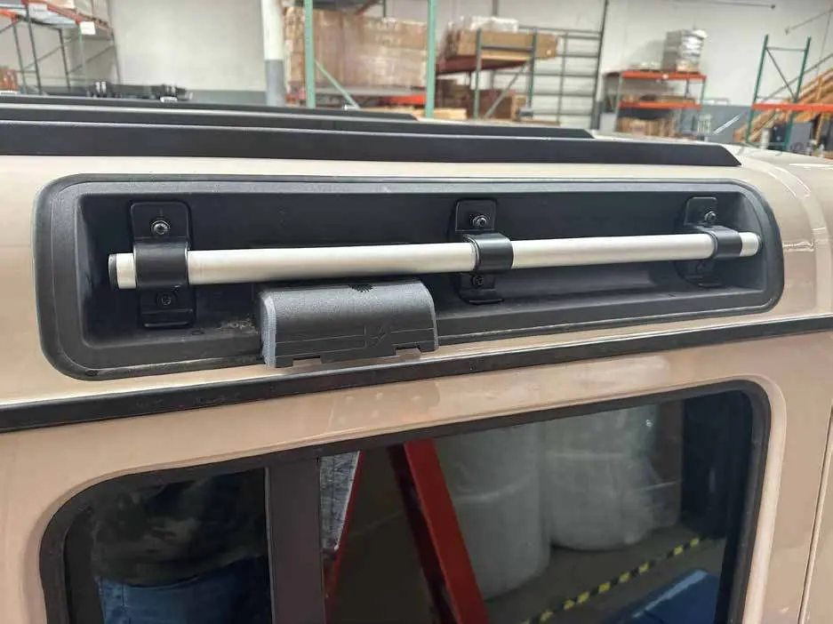 Removing factory hand rail brackets