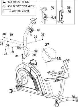 Assembly Step 4: Wiring and Front Post