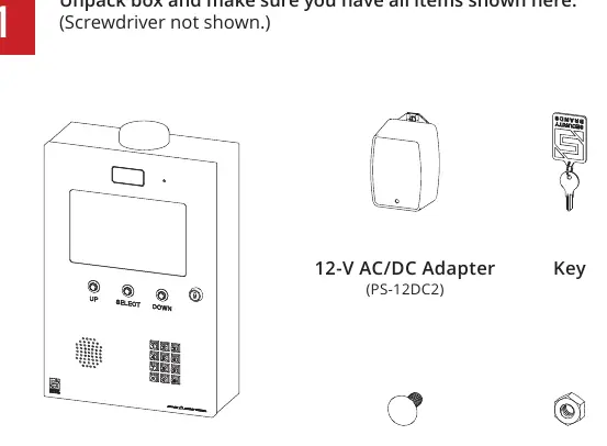 Included components