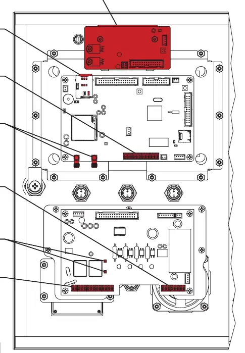Internal component layout