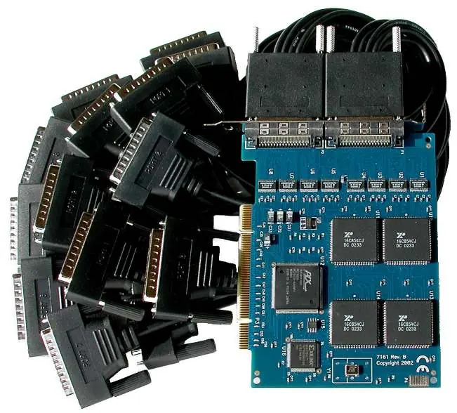 Sealevel COMM+16.PCI Adapter and Spider Cables