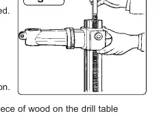 Table bracket installation (Fig 1)