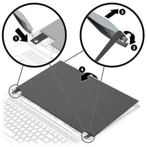 Display panel removal