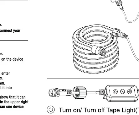 Inline controller and operation diagram.