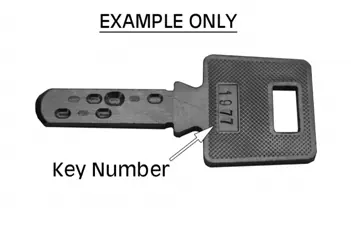 Key number location