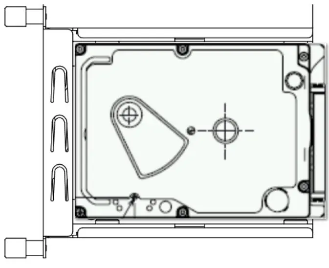 Hard disk appearance