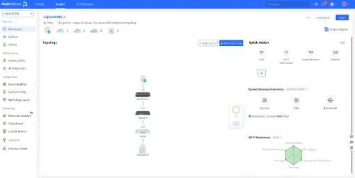 Ruijie Cloud Management Interface