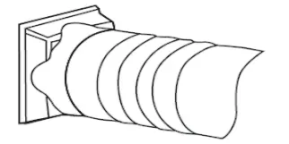 Exhaust hose connection
