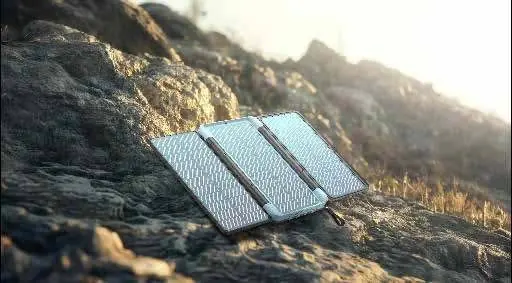 Solar charging setup