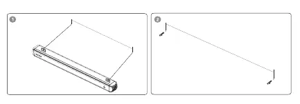 Wall mounting steps
