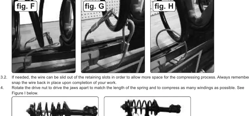 Safety wire installation