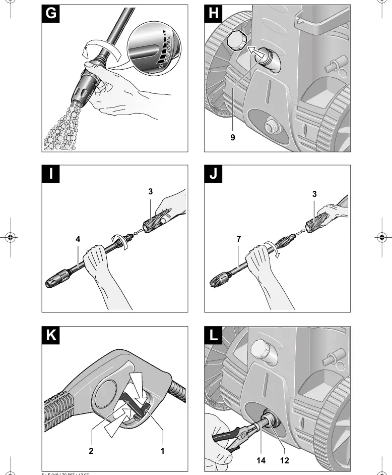 Usage and maintenance steps