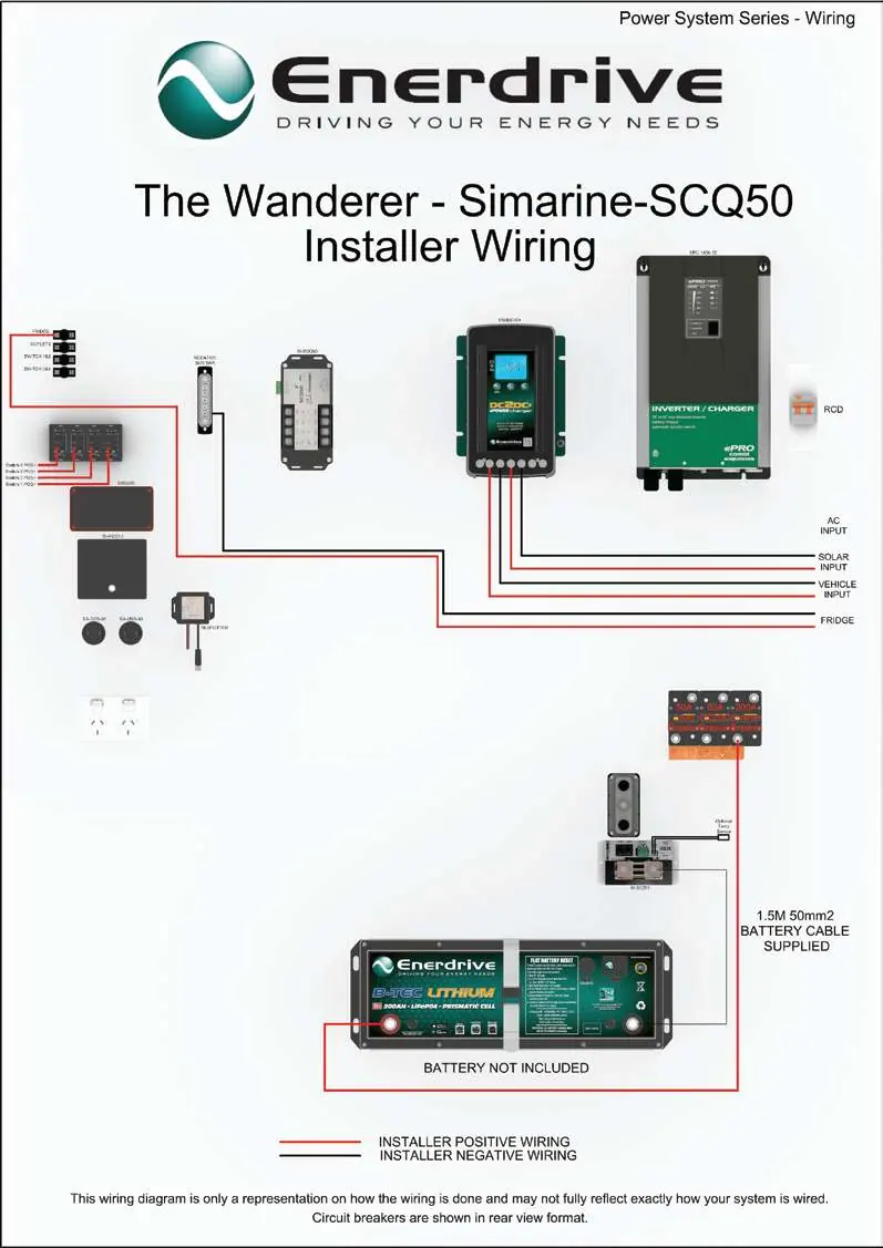 Installer wiring diagram
