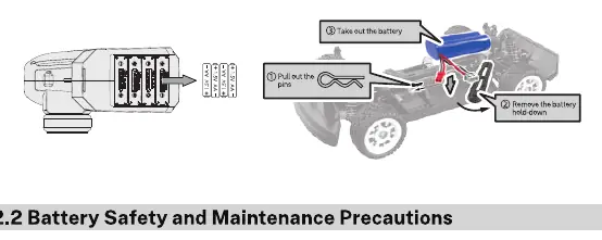 Battery installation and removal