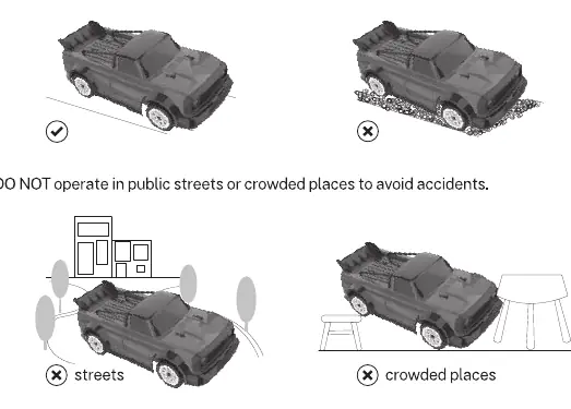 Suitable and unsuitable operating environments