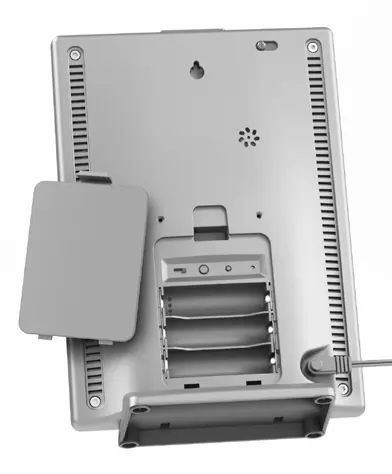 Back of display unit
