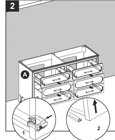 Removing the drawers