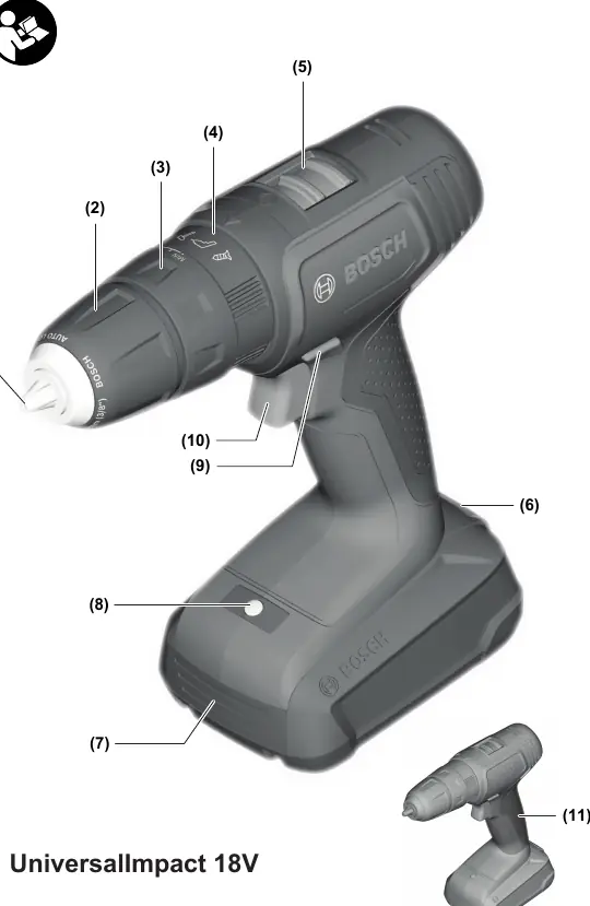 UniversalImpact 18V components diagram