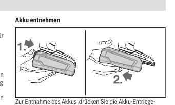 Battery removal