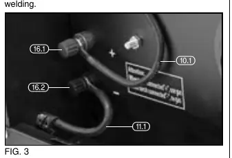 Polarity terminal connections