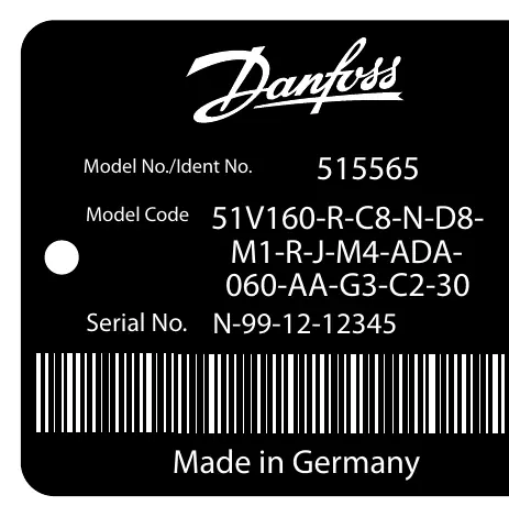 Nameplate example