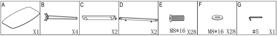 Parts list