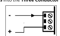 Three Conductor Terminal Block Connector wiring diagram