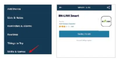 Alexa Skill setup