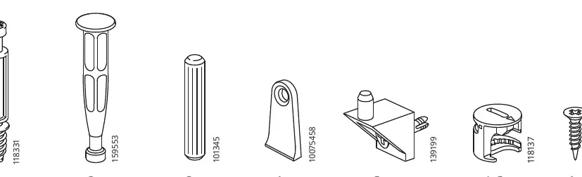 Required tools and hardware components