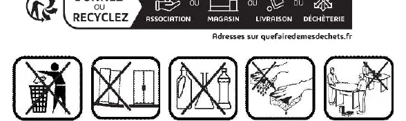 Safety warnings and usage precautions