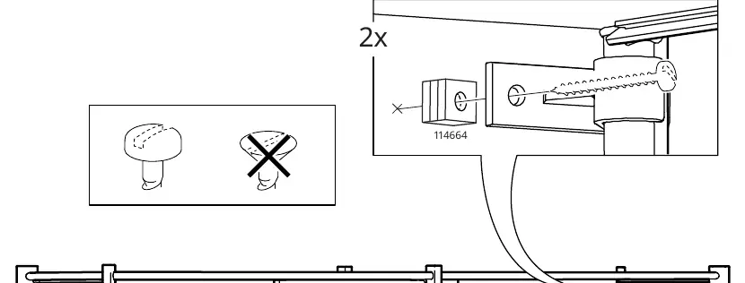 Final wall mounting step